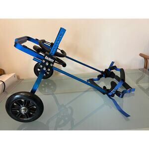rachere small dog rear back leg wheelchair wheels mobility aid Adjustable